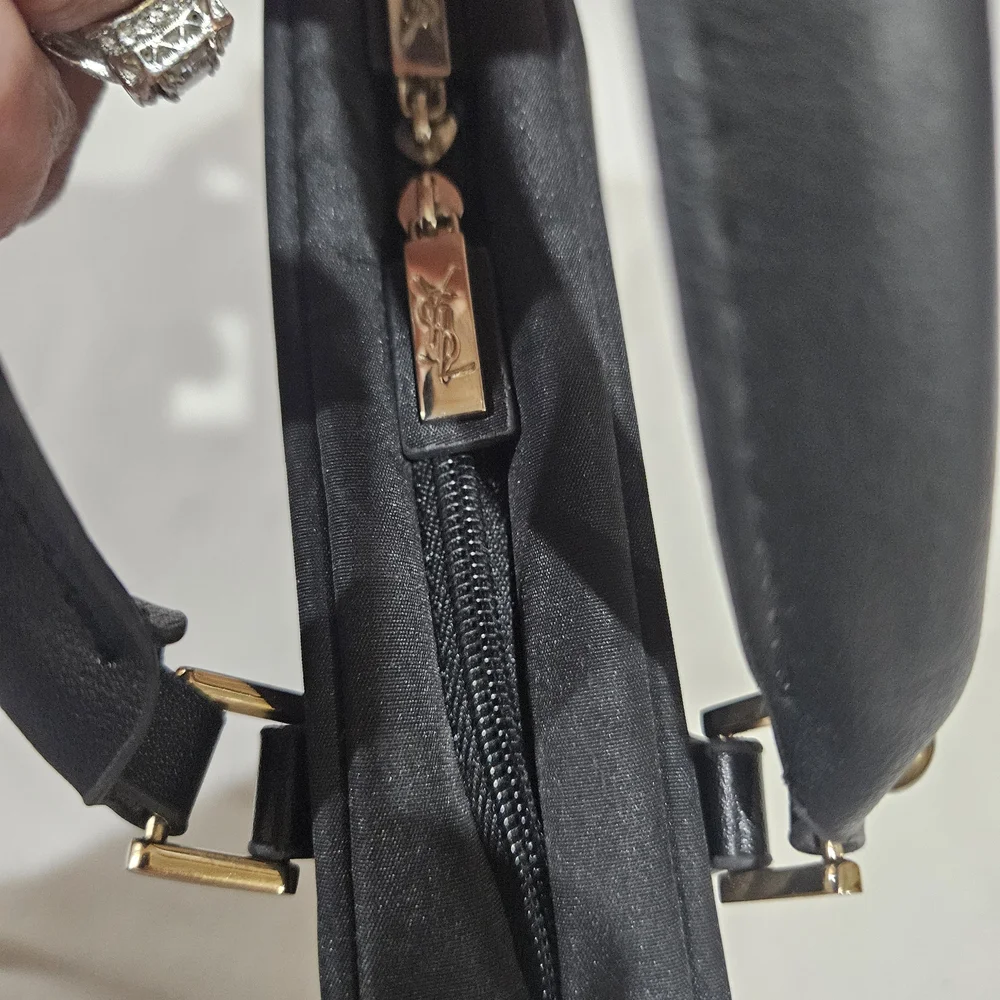 Yves Saint Laurent Black Make Up Bag - Picture 3 of 7